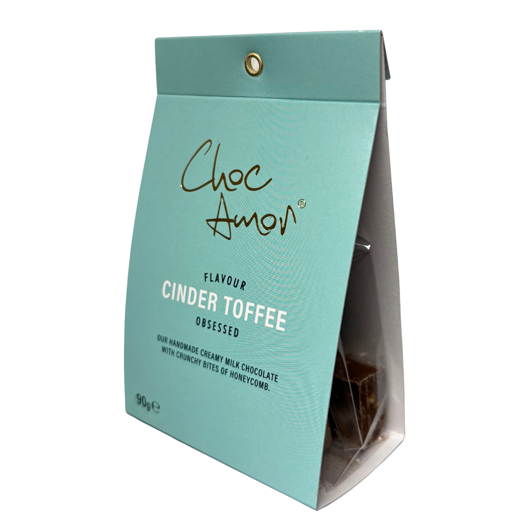 Choc Amor Cinder Toffee Chocolate 90g