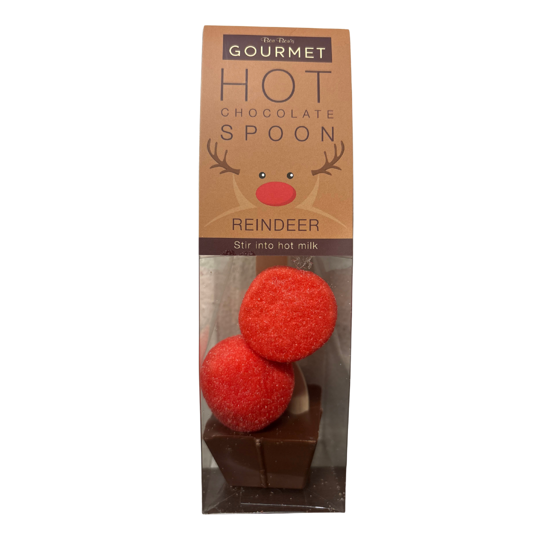 Bon Bons Reindeer Hot Choc Spoon 40g