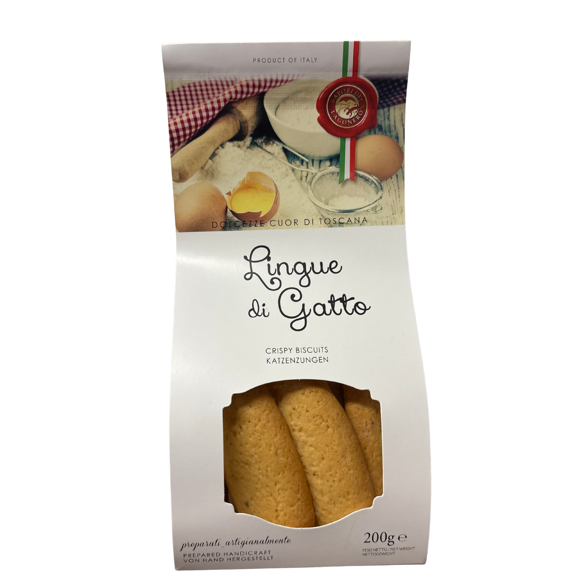 Lago Nero Lingue di Gatto 200g