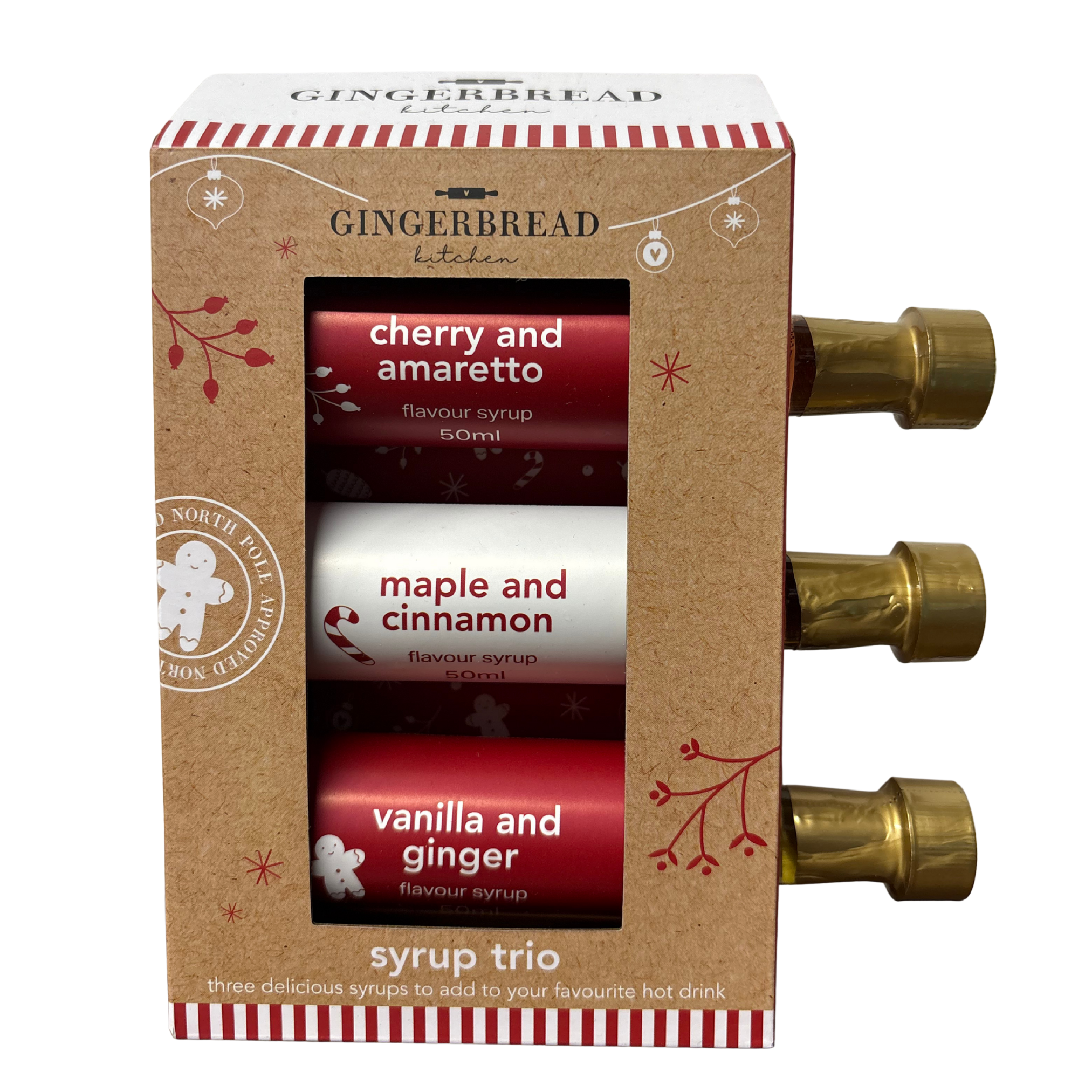 Gingerbread Kitchen Hot Drink Syrups 3x150ml