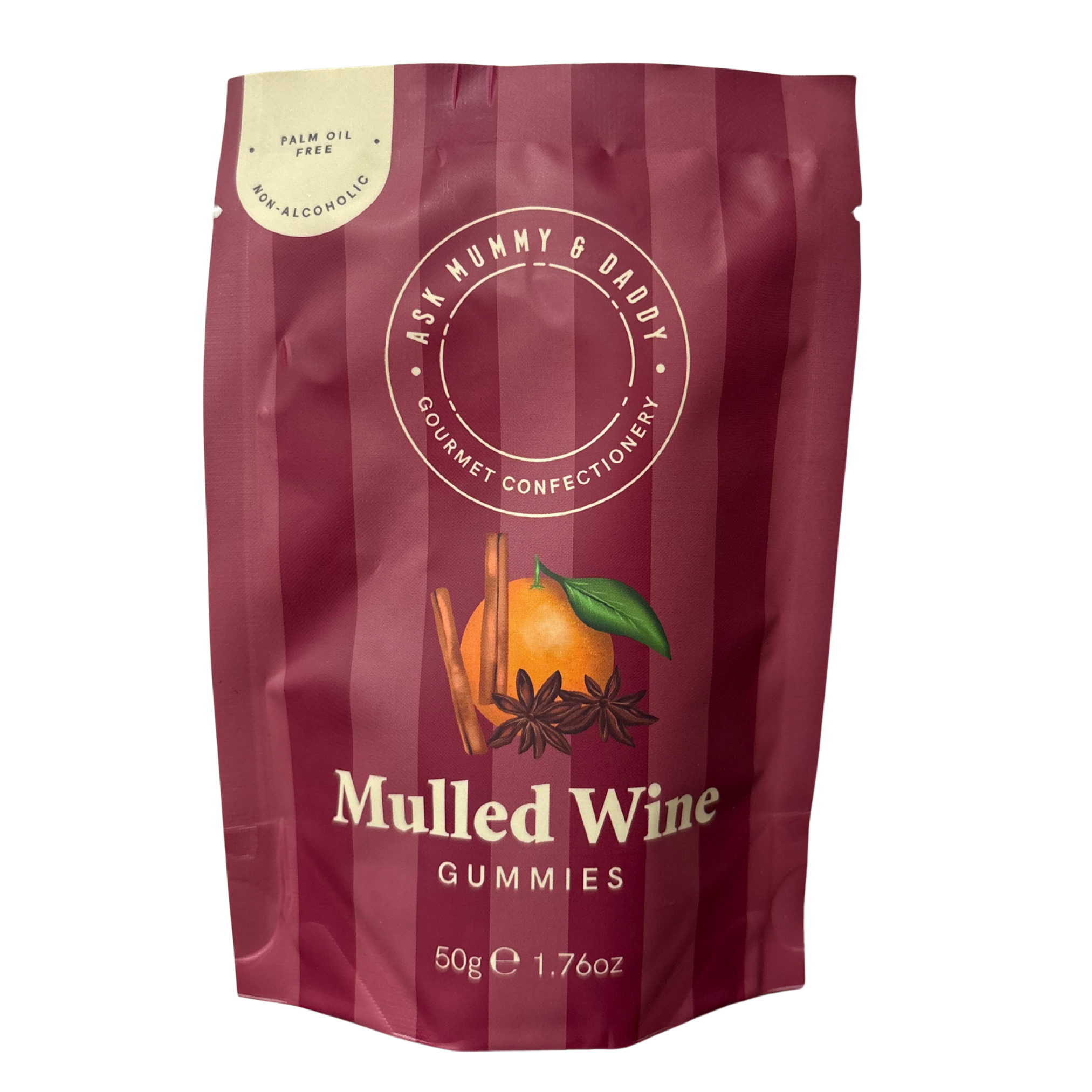 Ask Mummy&Daddy Mulled Wine Gummies 50g