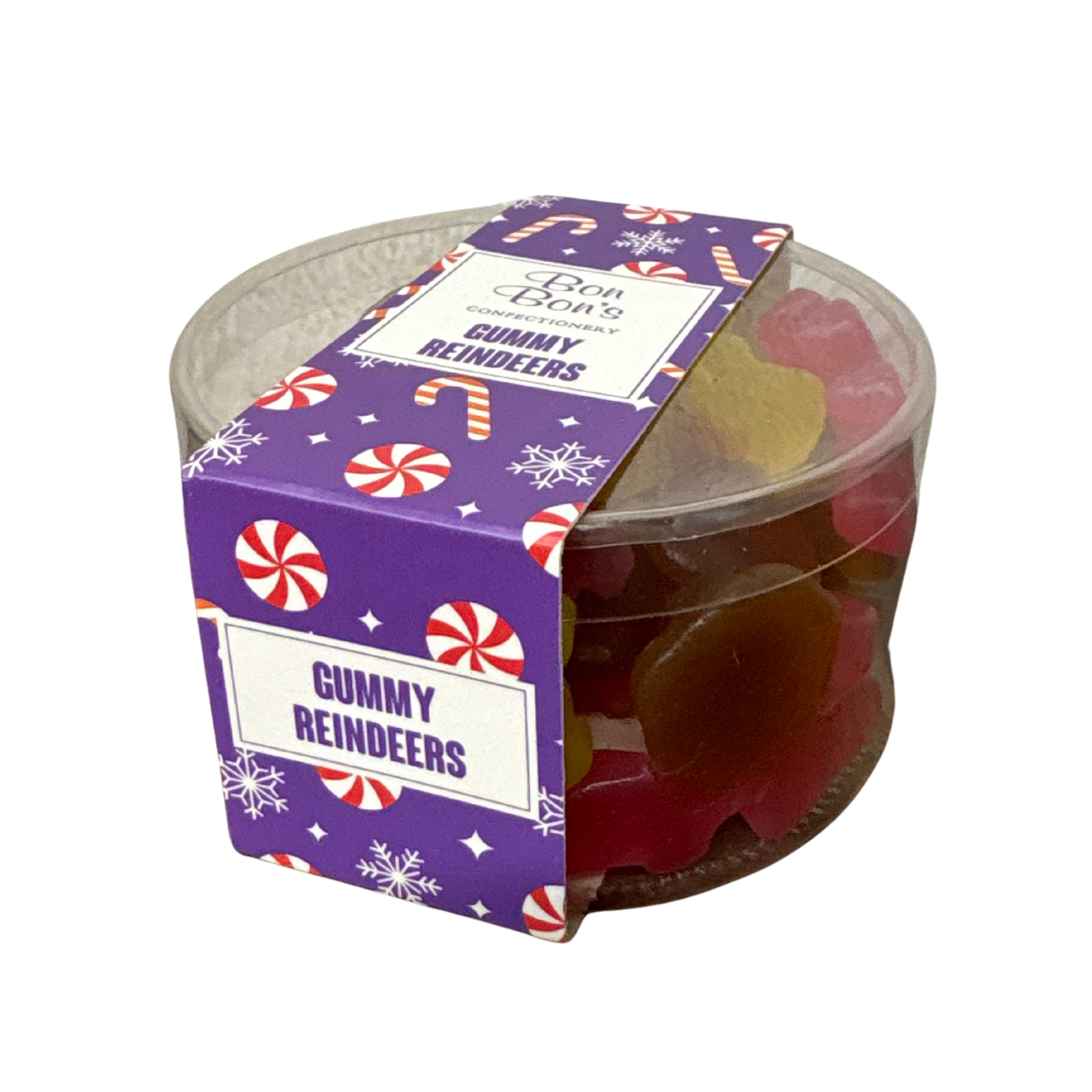Bon Bon Gummy Reindeer Tub 155g