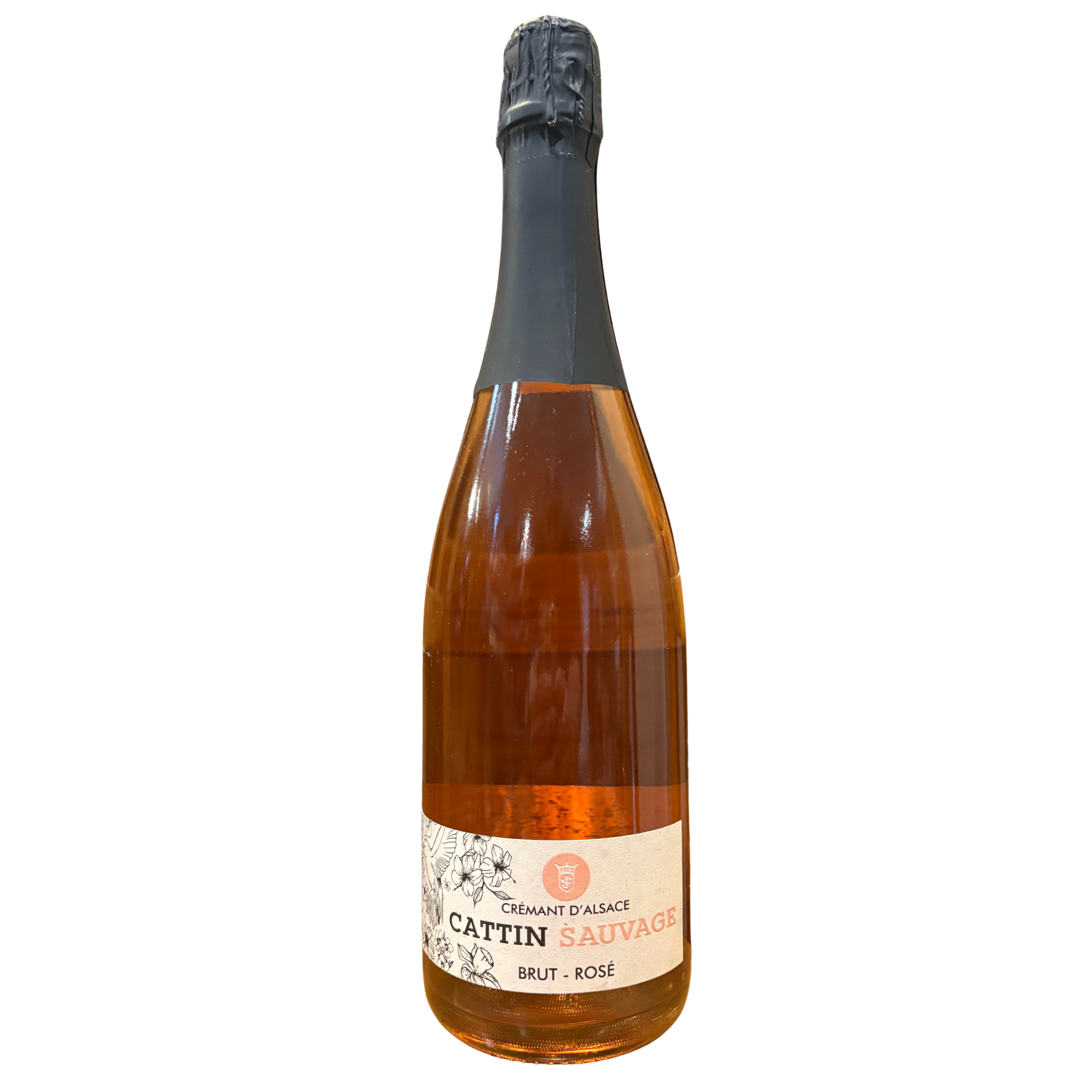Cremant D Alsace, Sauvage, Rose, Cattin