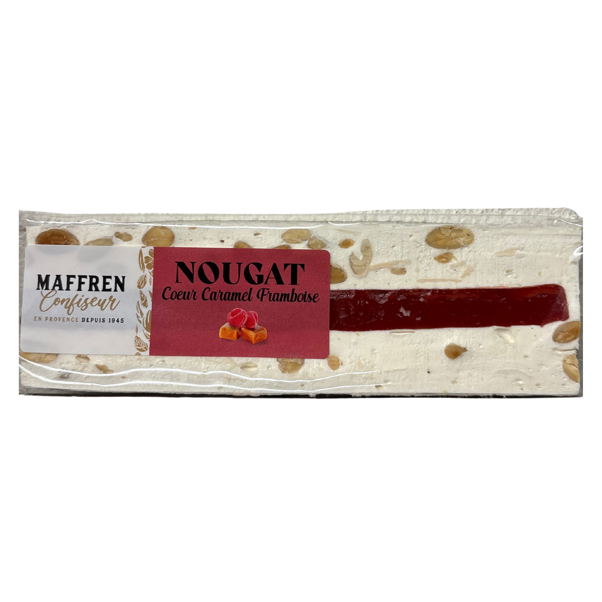Maffren Caramel Raspberry Nougat 100g