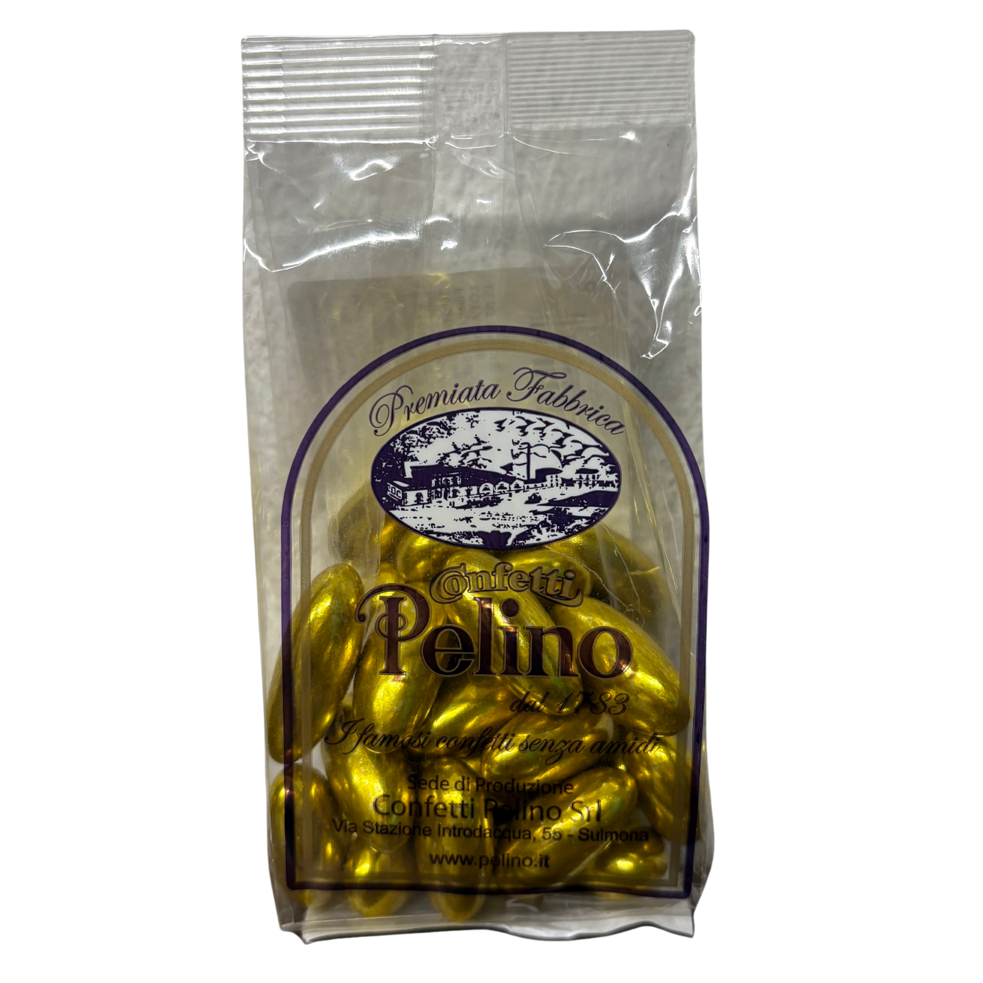 Pelino Gold Sugar Almonds 100g