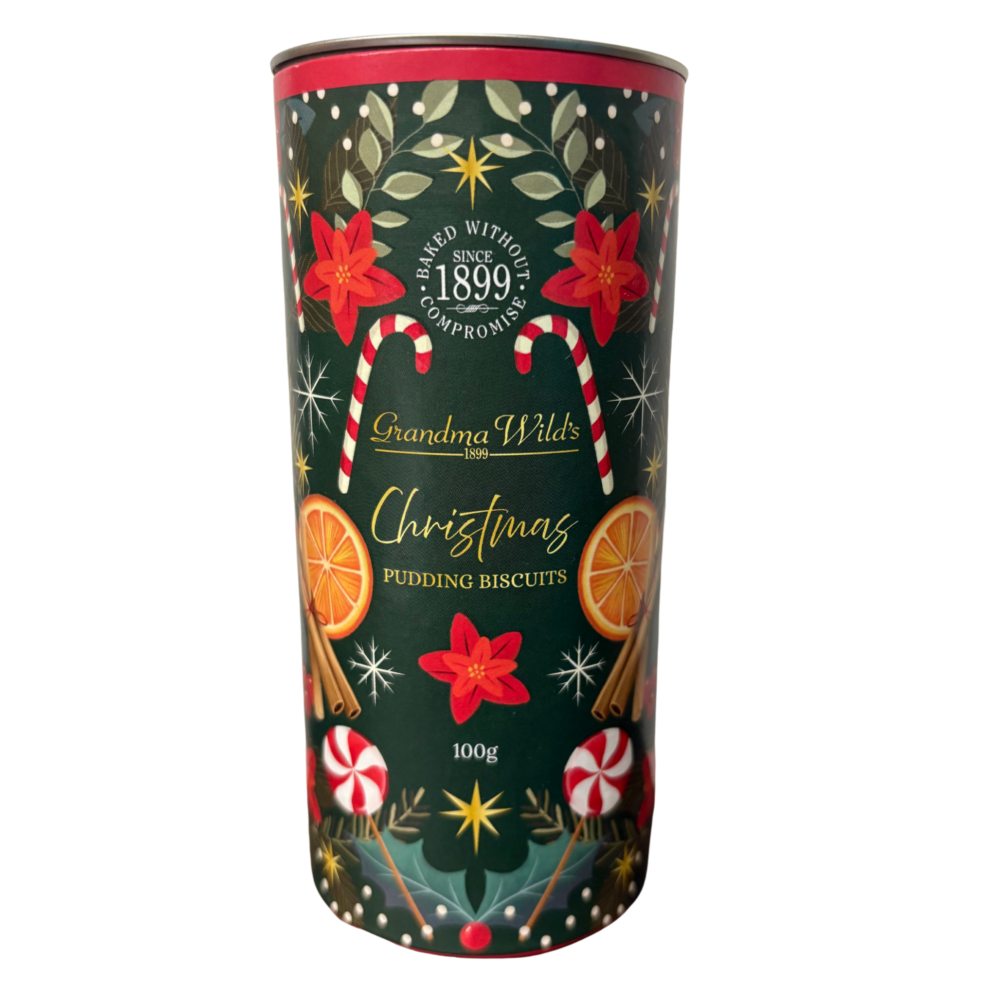 Grandma Wild Chrismas Pudding Biscuits 100g
