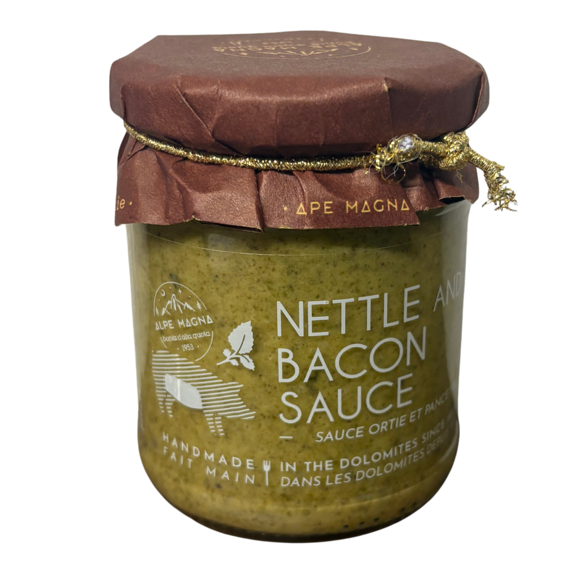 Alpe Magna Nettles & Bacon Sauce 180g