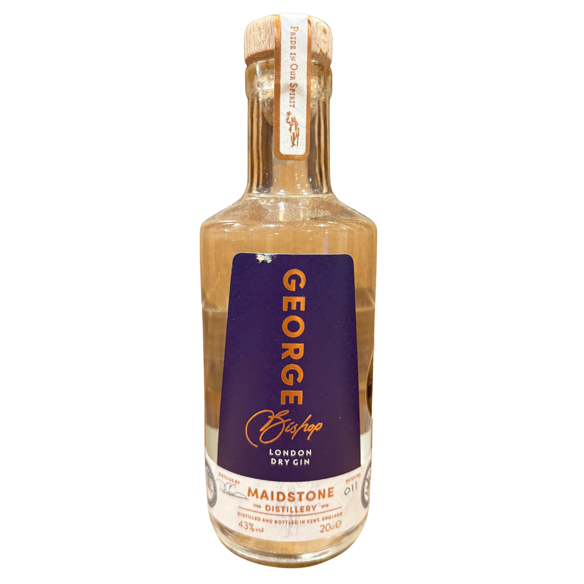 Maidstone George Bishop Gin 20cl