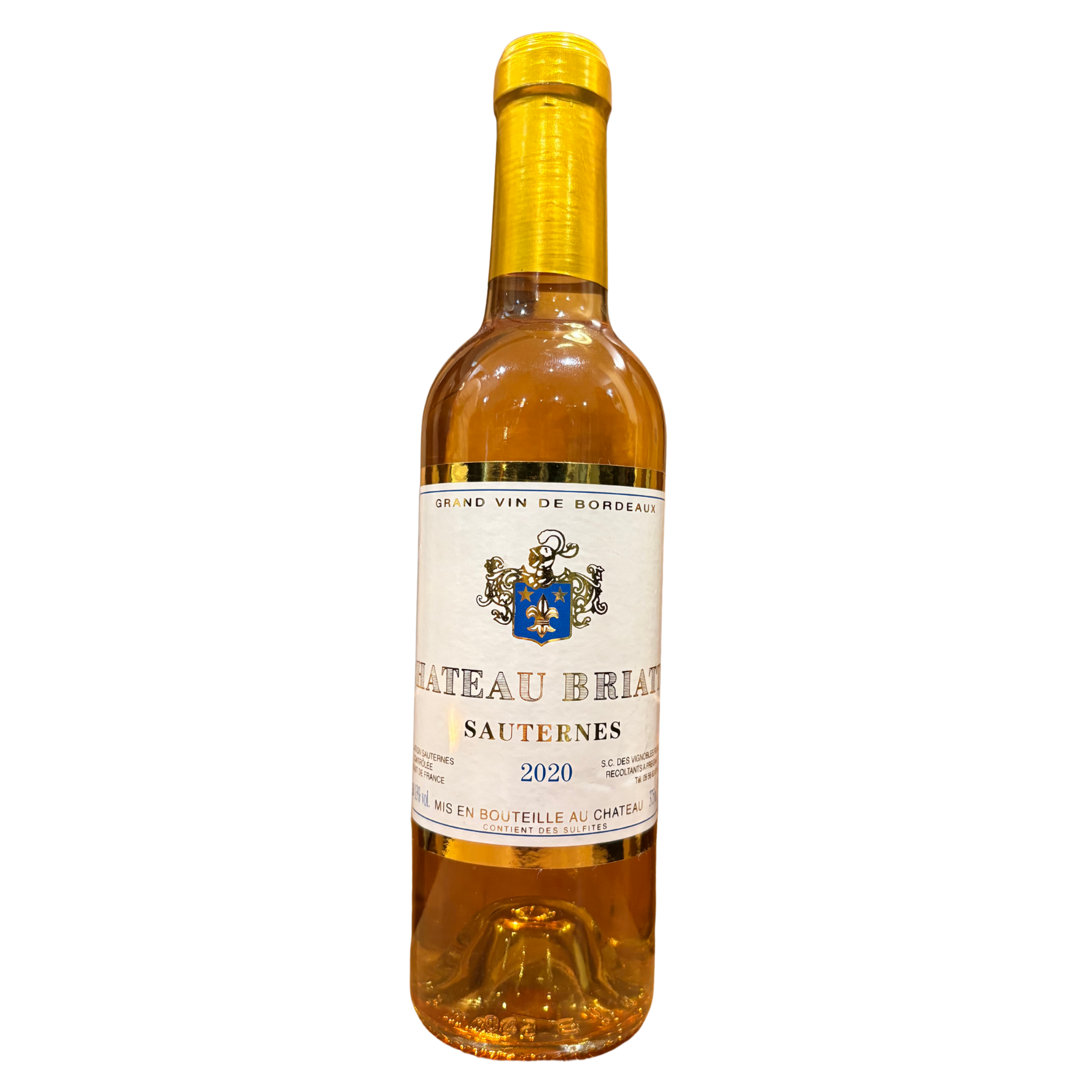 Chateau Briatte, Sauternes, Half Bottle