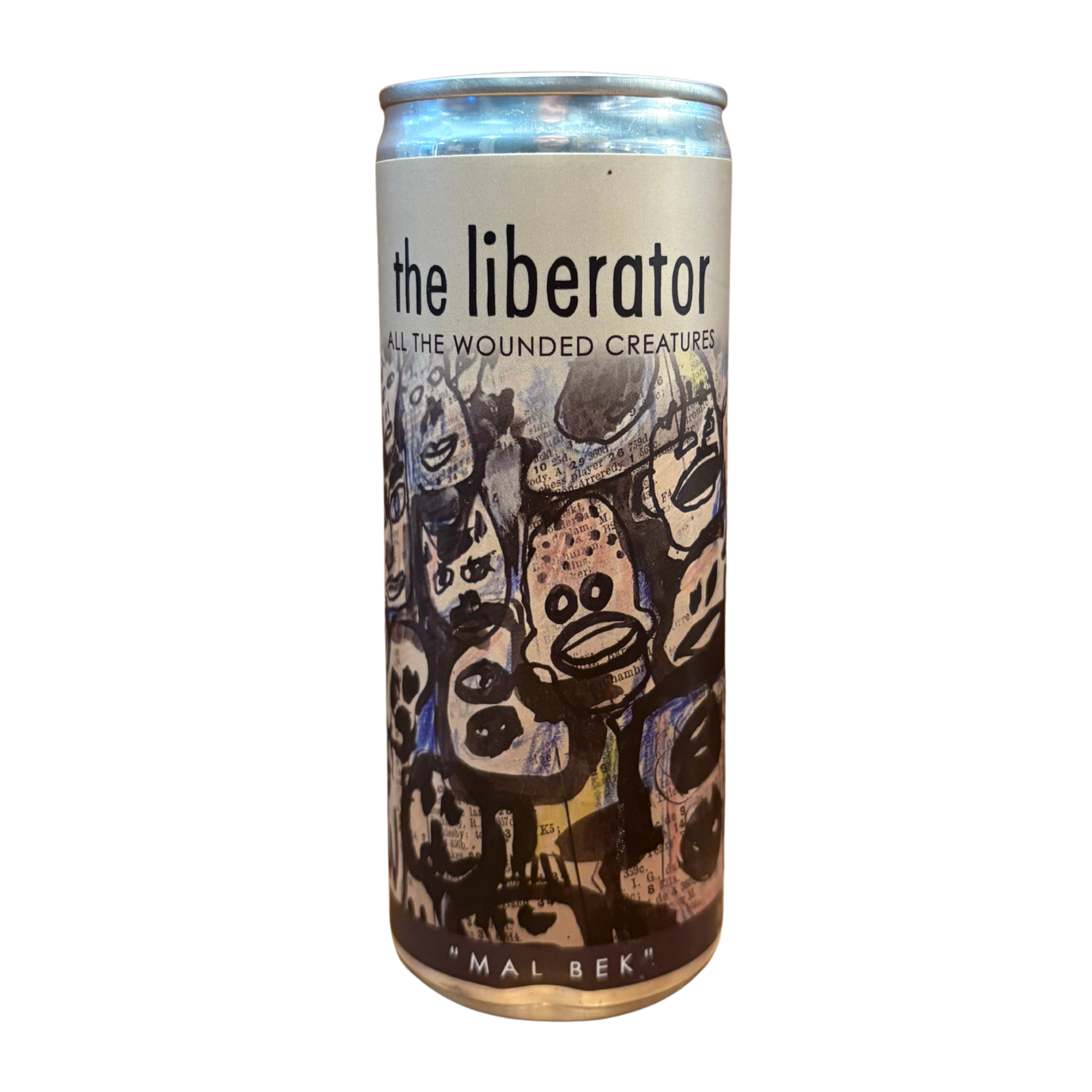 The Liberator, All the Wounded Creatures, Mal Bek - 250ml can