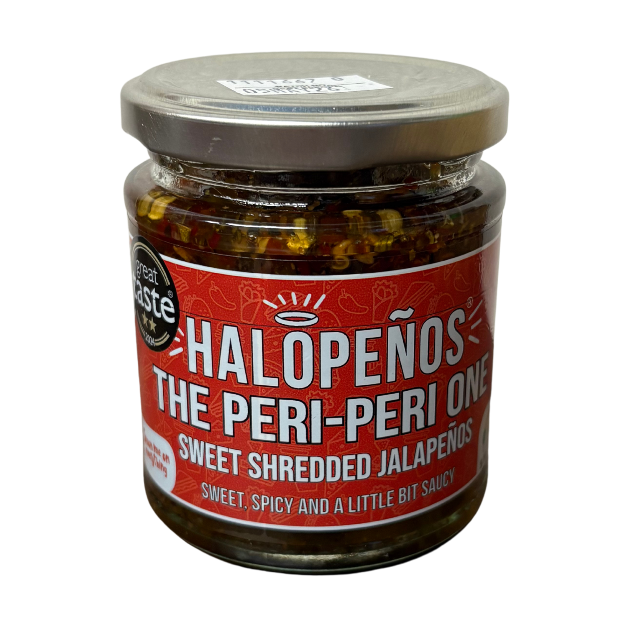 Halopenos Peri Peri Sweet Jalapenos 200g