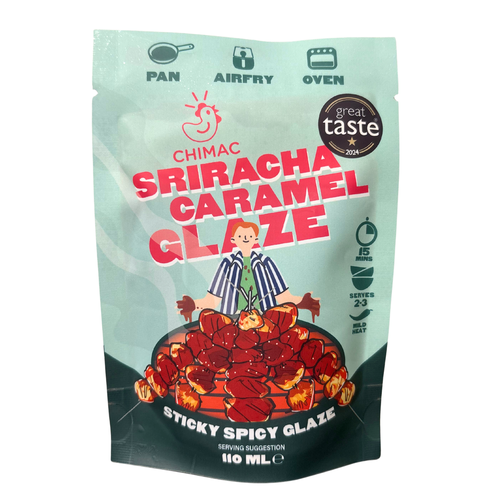 Chimac Sriracha Caramel Sauce Pouch 110ml
