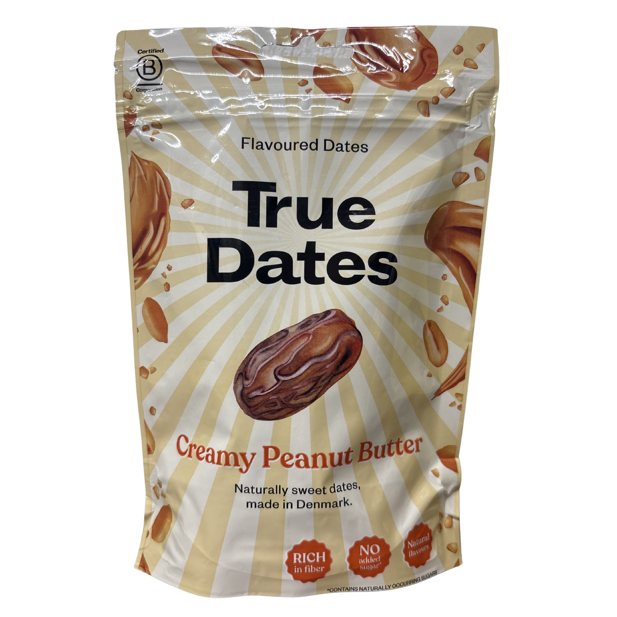 True Dates - Creamy Peanut Butter Stuffed Dates 100g