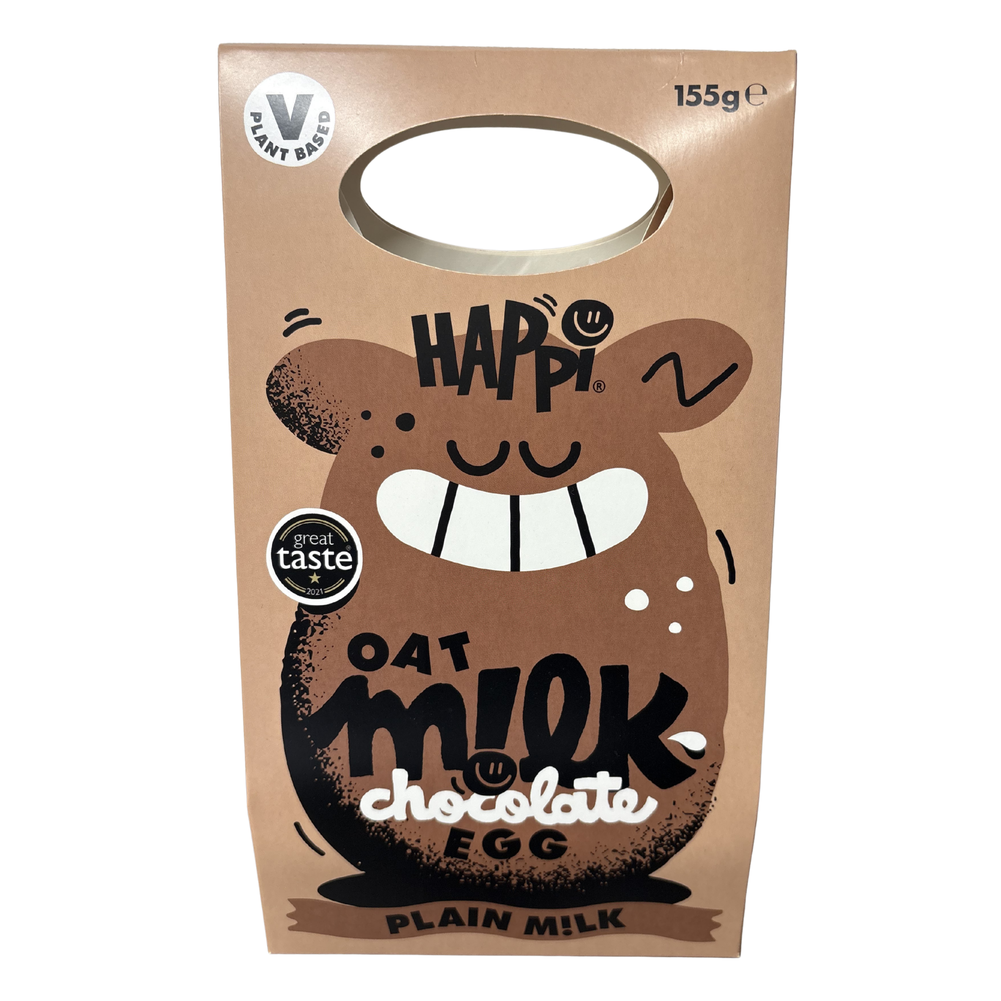 Happi - Plain Milk Chocolate Oat Milk Egg 155g