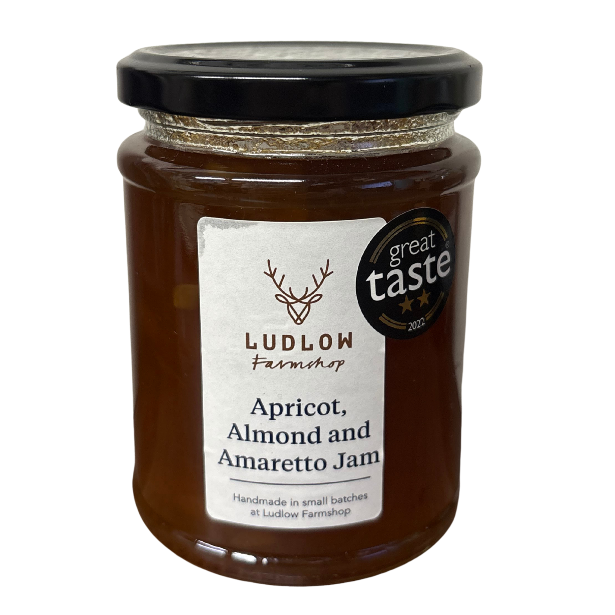 Ludlow Farmshop Apricot, Almond & Amaretto Jam 340g
