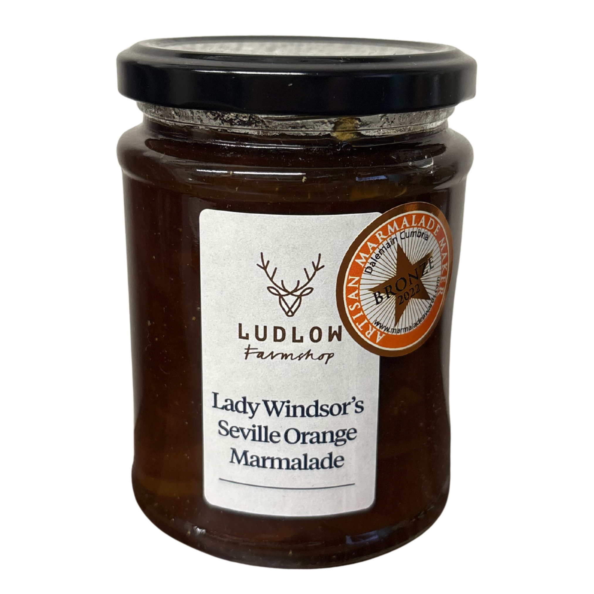 Ludlow Farmshop Lady Windsor Rich Seville Marmalade 340g