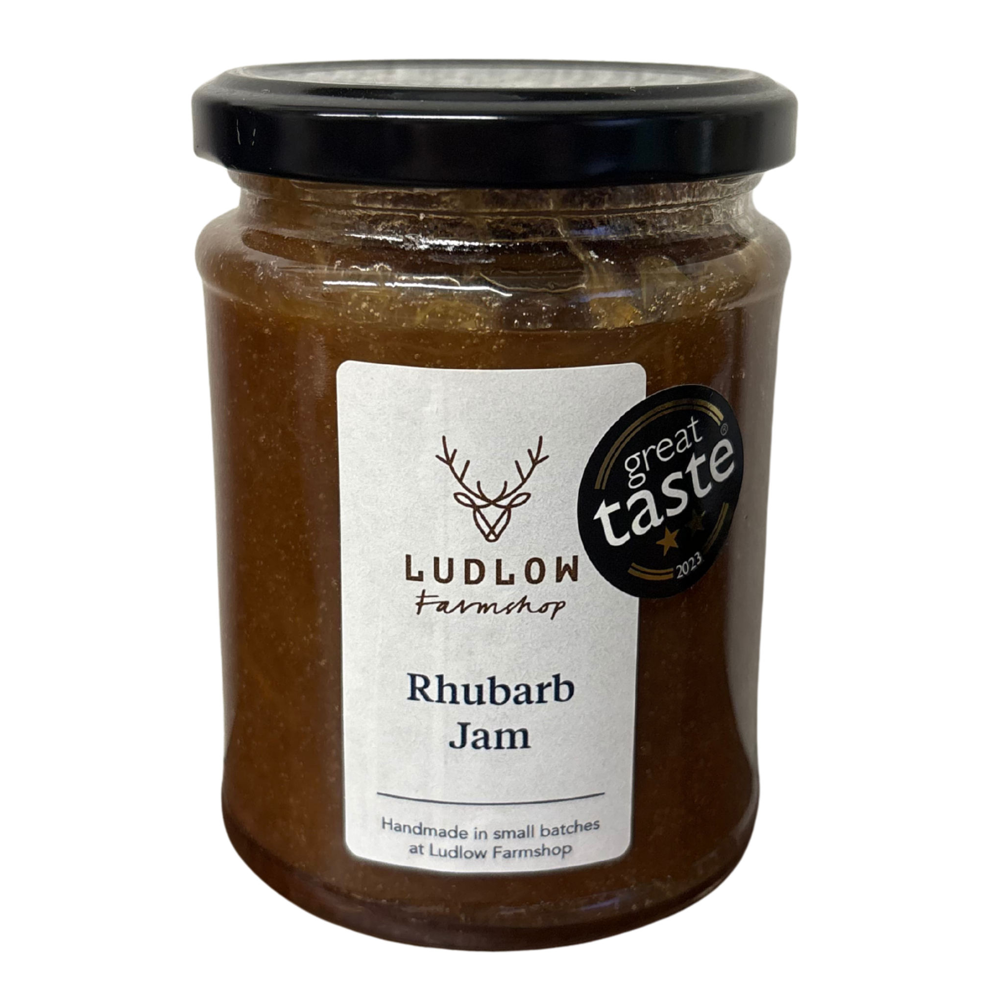Ludlow Farmshop Rhubarb Jam 340g