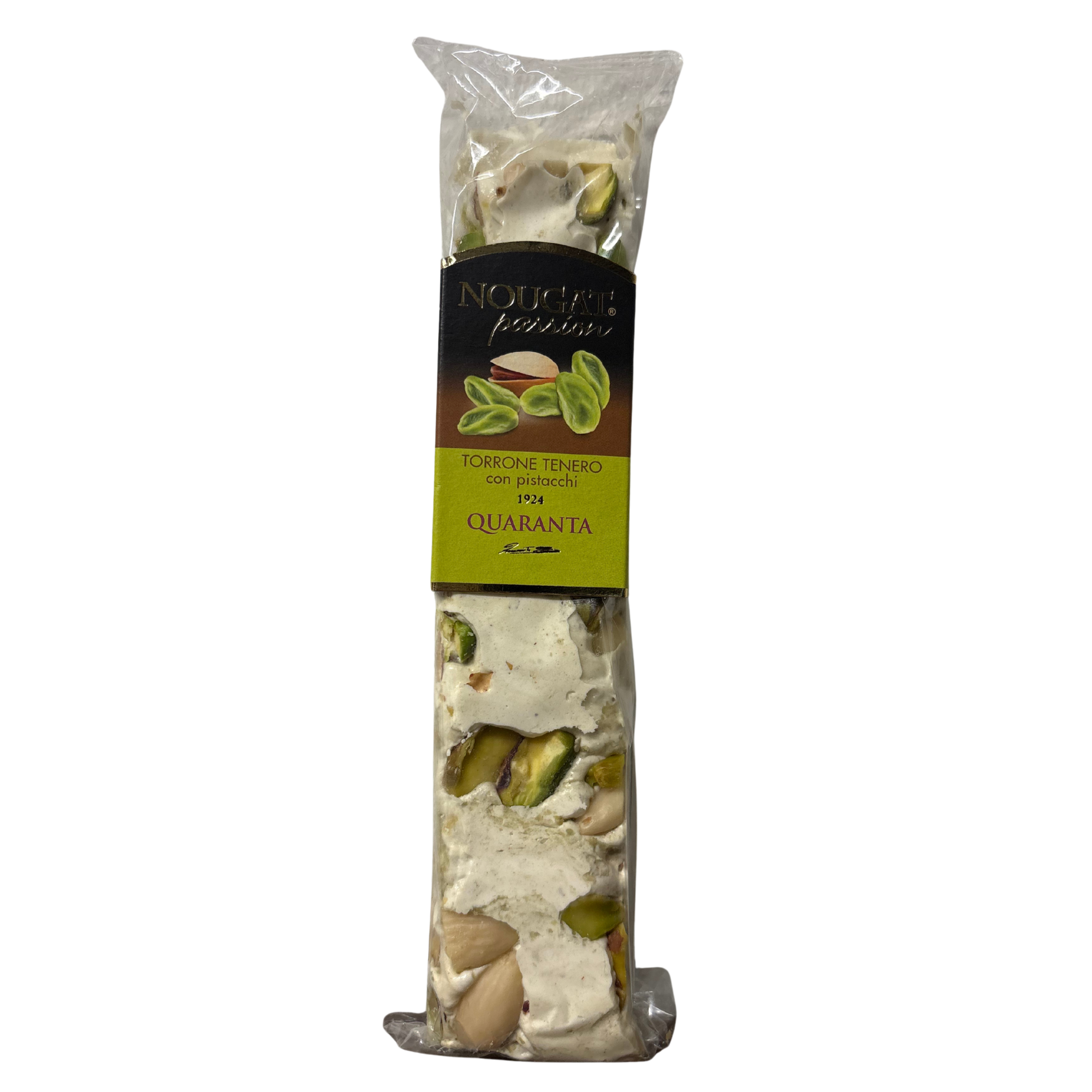 Quaranta - Pistachio Pasticceria Nougat 100g