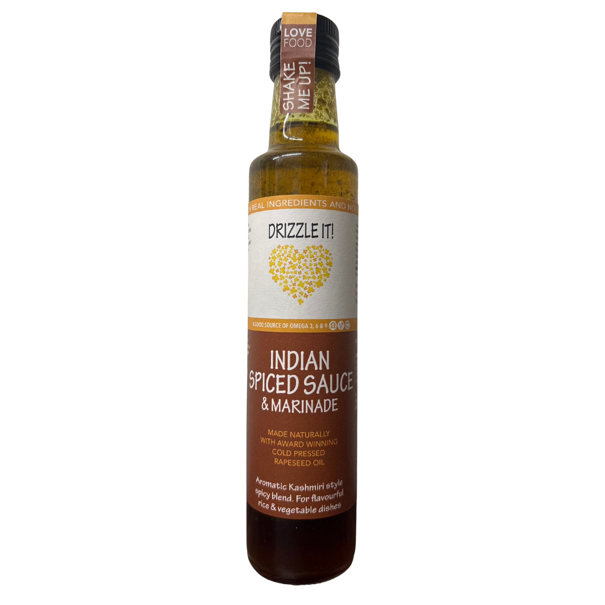 Lincolnshire Drizzle Co - Indian Spiced Sauce & Marinade 250mL