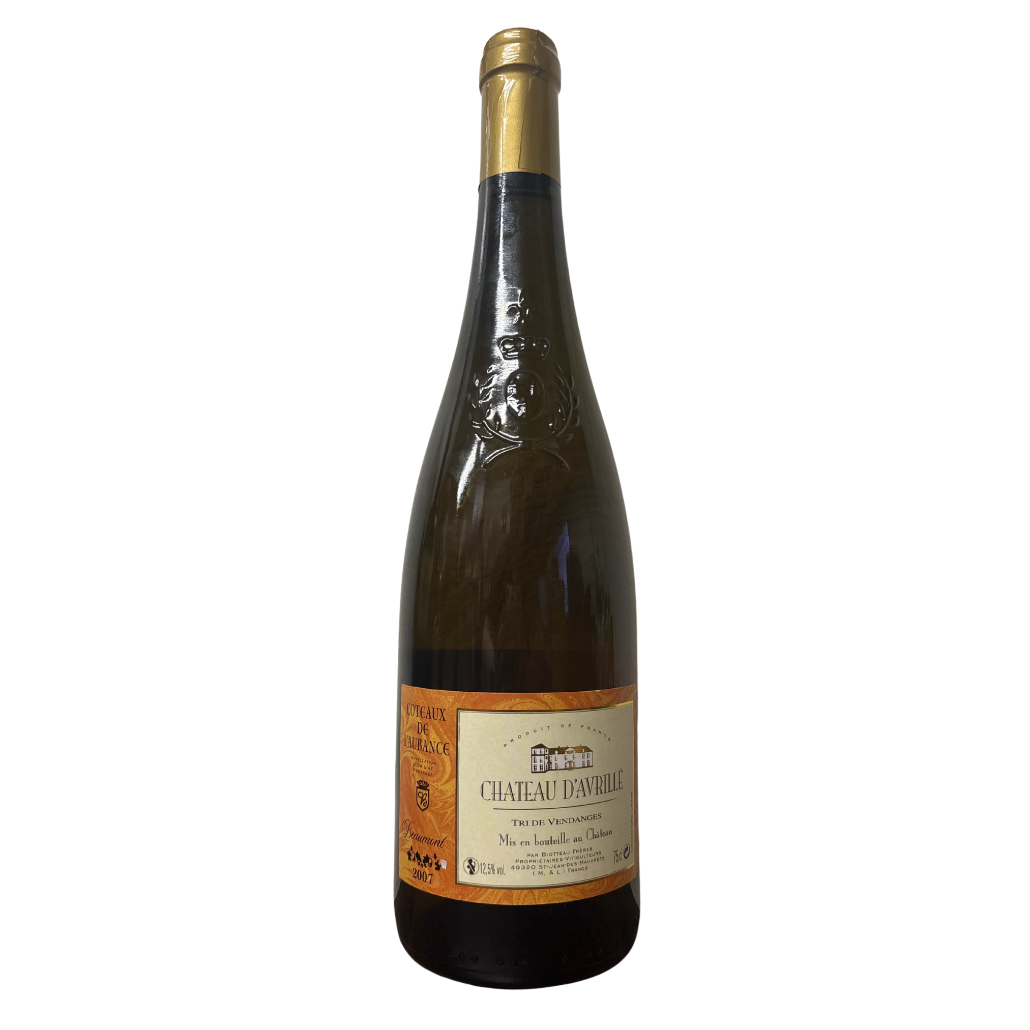 Ch dAvrille, Coteaux de lAubence 2007