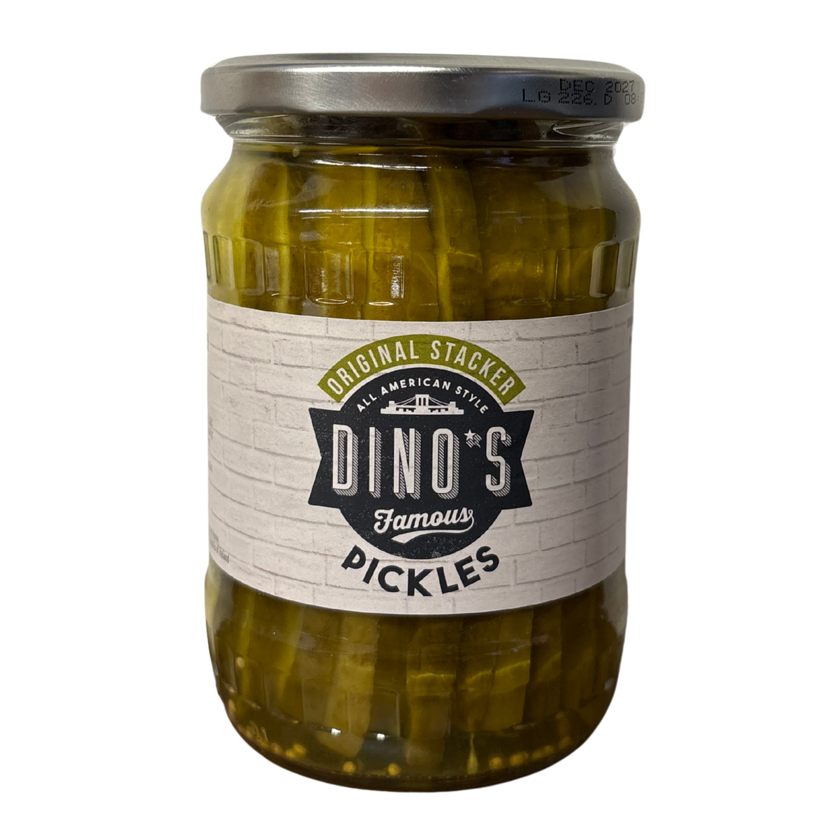 Dino's - Original Stacker Pickles 530g