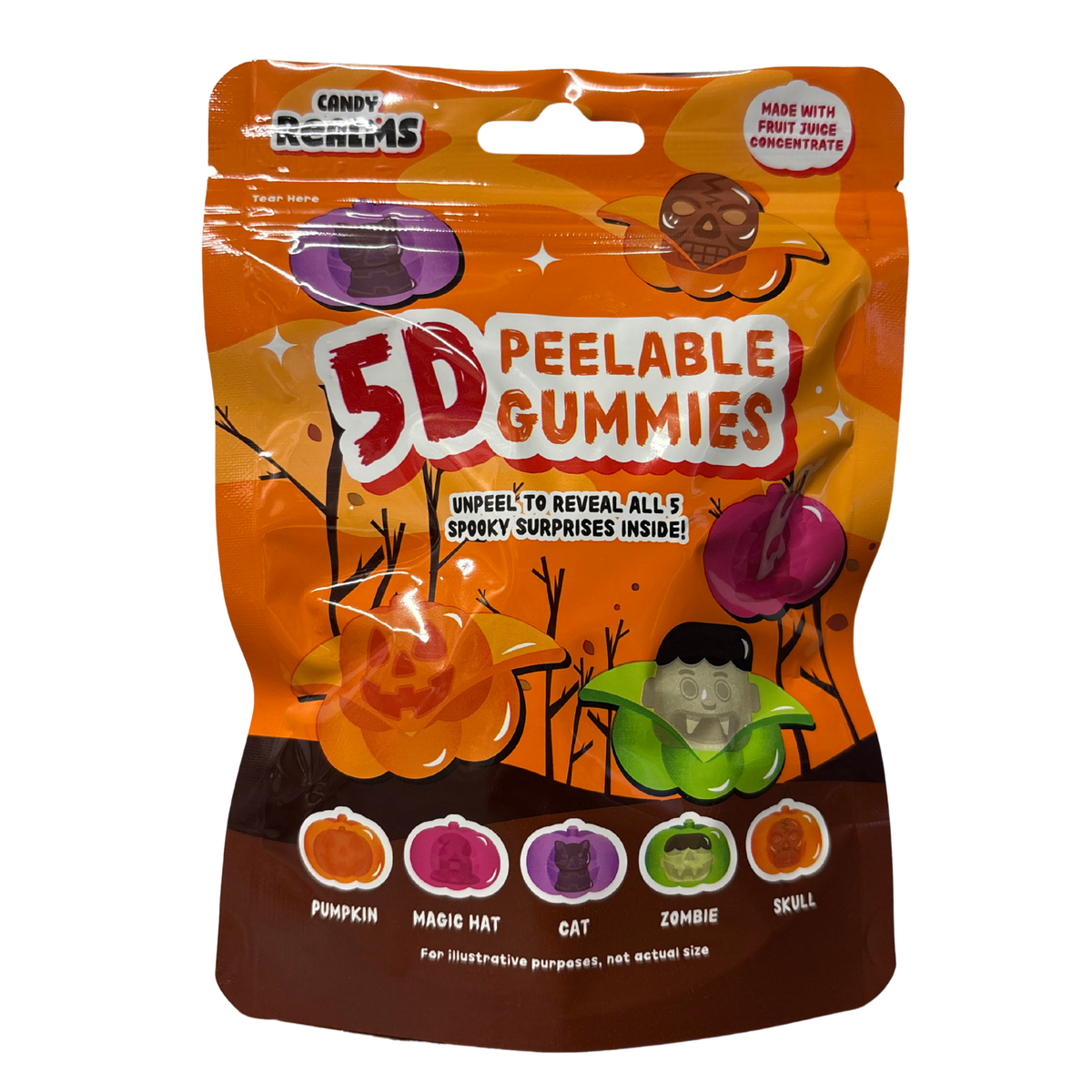 Candy Realms 5D Peelable Gummies 60g