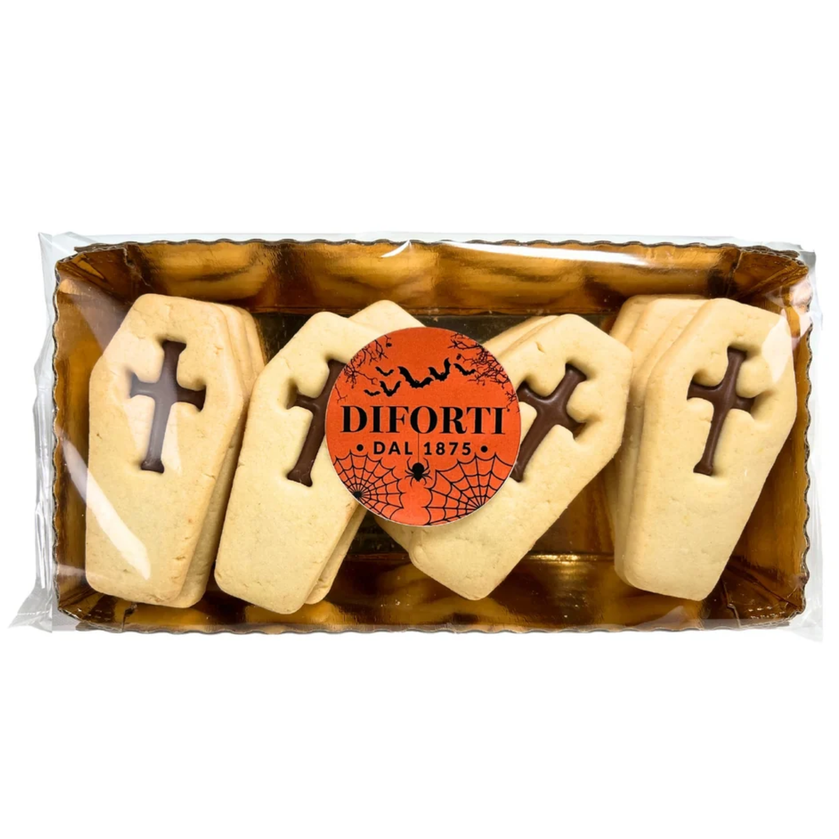 Diforti - Hazlenut Filled Coffin Biscuits 200g