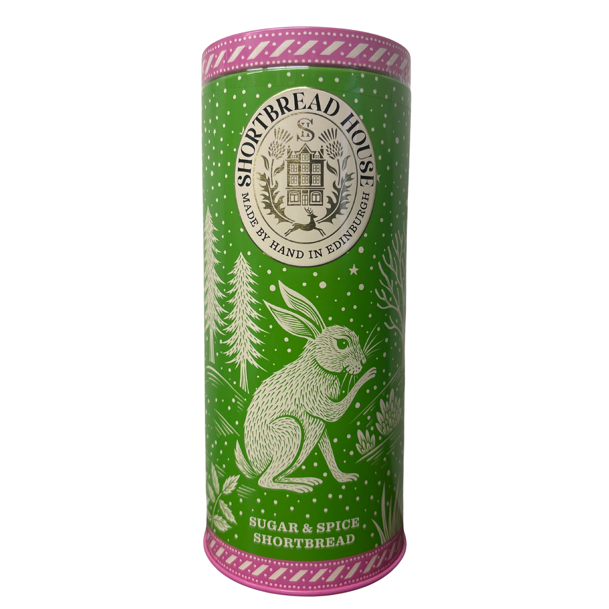 Shortbread House - Rounds Tin Spiced Shortbread 200g