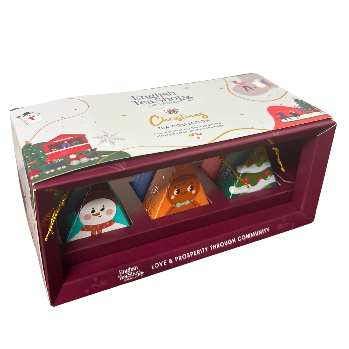 English Tea Shop - Christmas Characters Pyramid selection