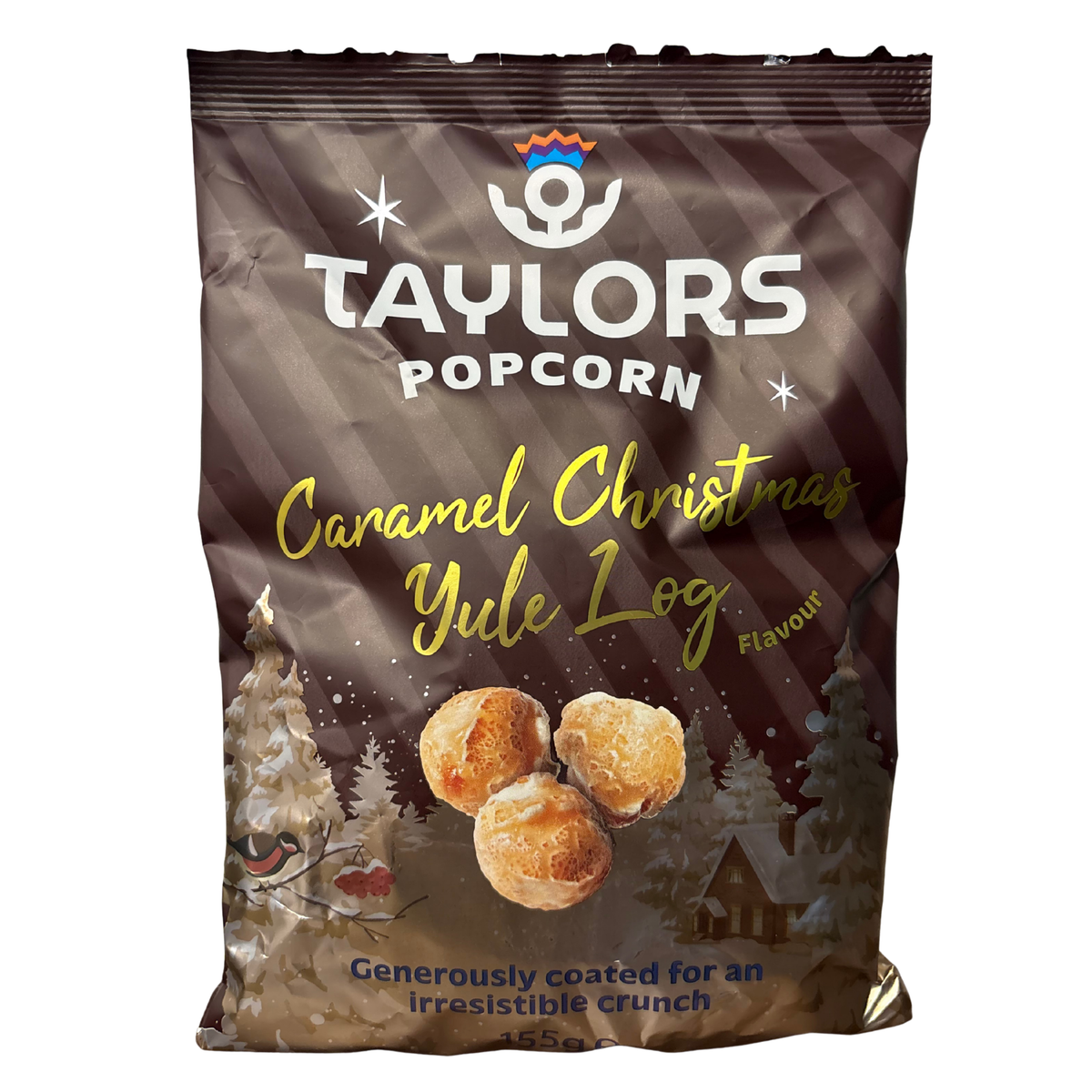 Taylors - Caramel Xmas Yule Log Popcorn 155g