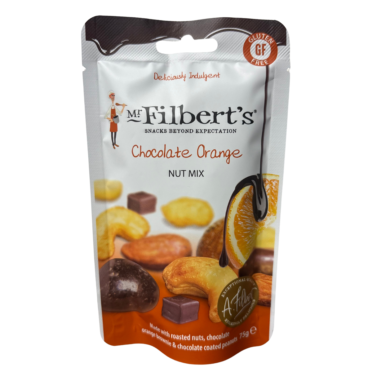 Mr Filberts - Orange & Chocolate Nuts 40g