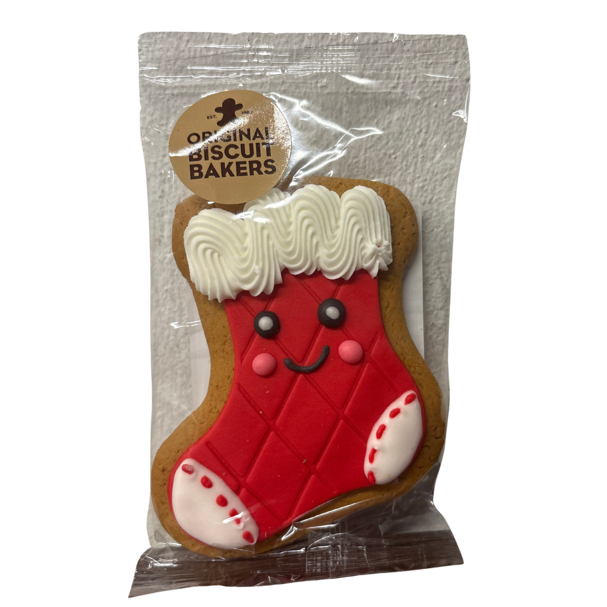 Original Biscuit Baker - Xmas Stocking Gingerbread 65g