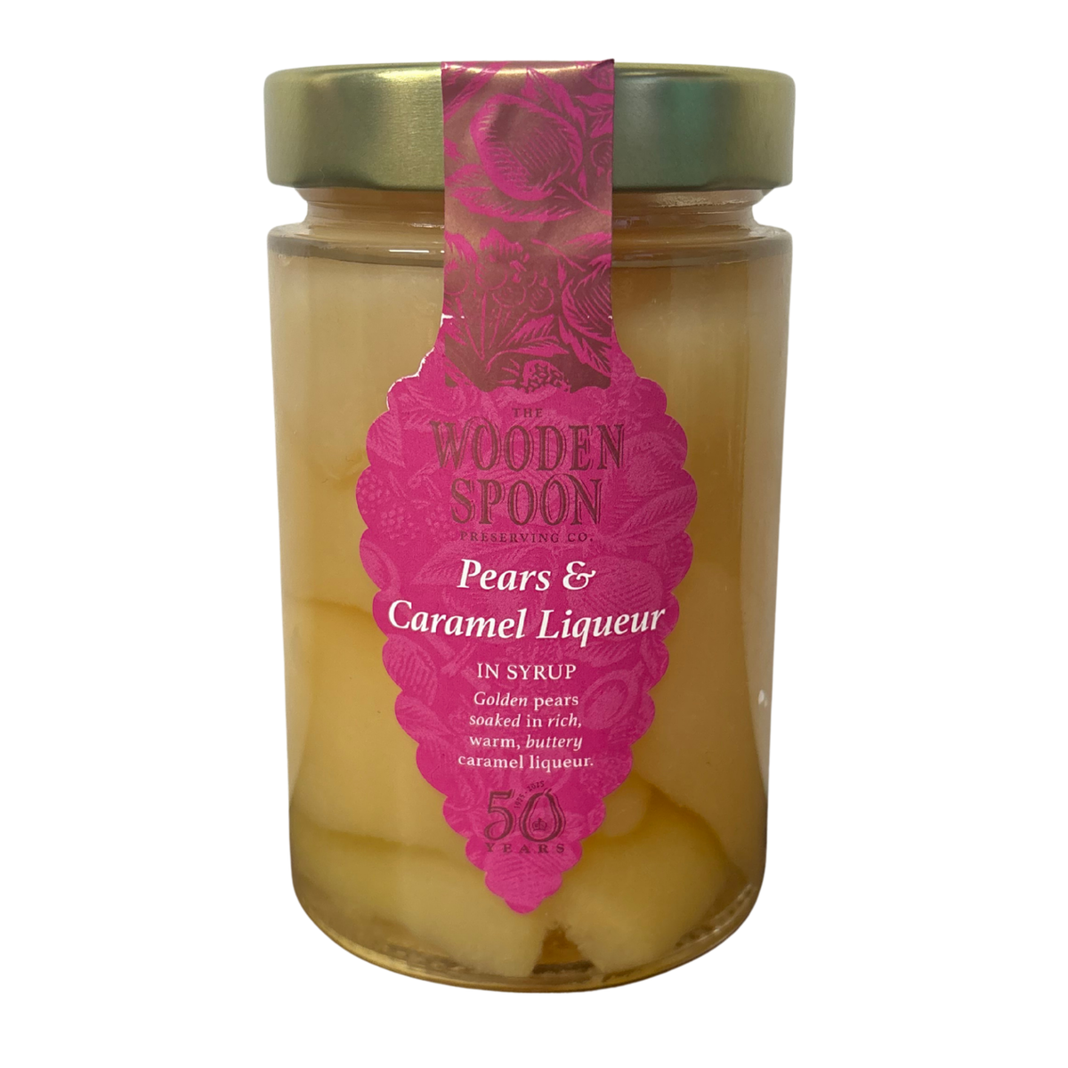 Wooden Spoon - Pears & Caramel Liqueur in Syrup 420g