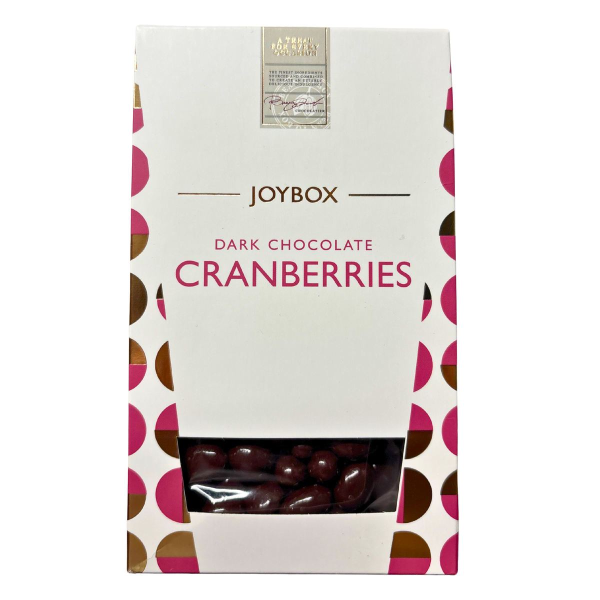 Joybox - Dark Chocolate Cranberries 150g