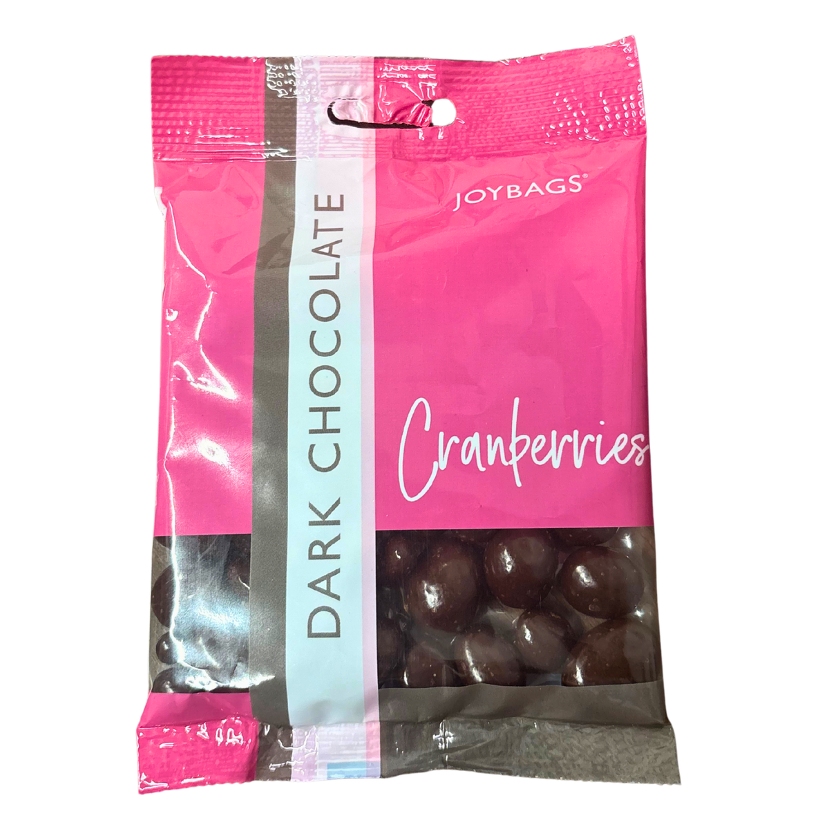 Joybags - Dark Chocolate Cranberries 100g