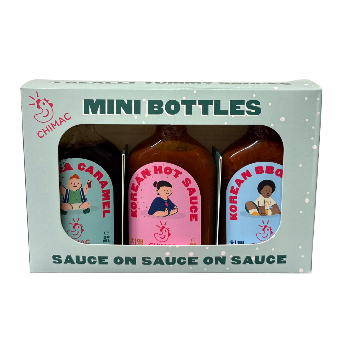 Chimac - Mini Sauce Bottle Gift Box 3 x 50ml