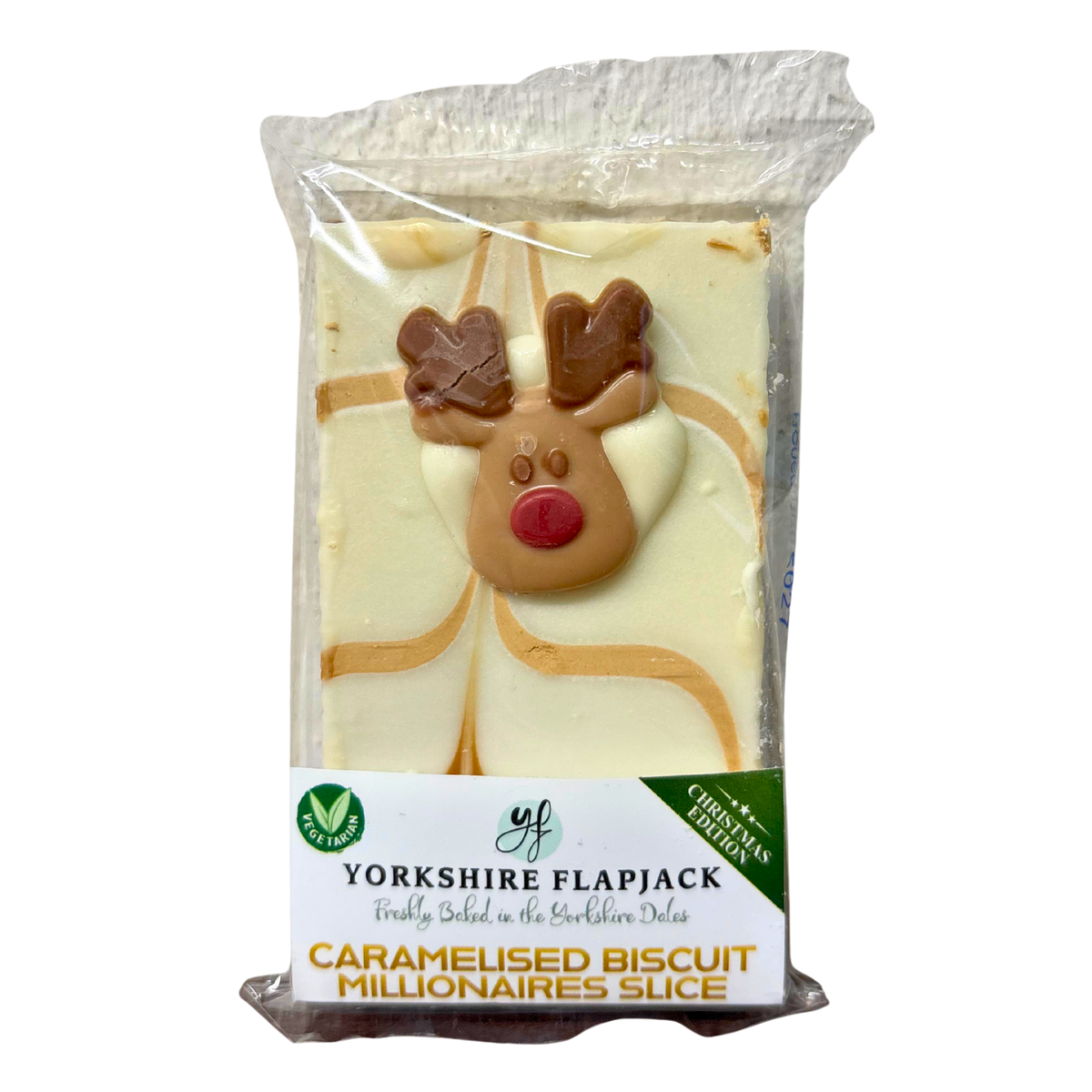 Yorkshire Flapjack - Caramel Xmas Millionaires Slice 80g