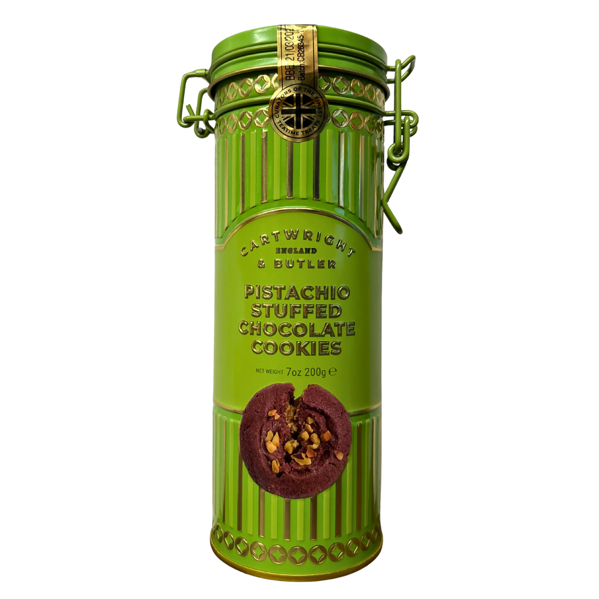 Cartright & Butler - Pistachio Stuffed Chocolate Cookies 200g