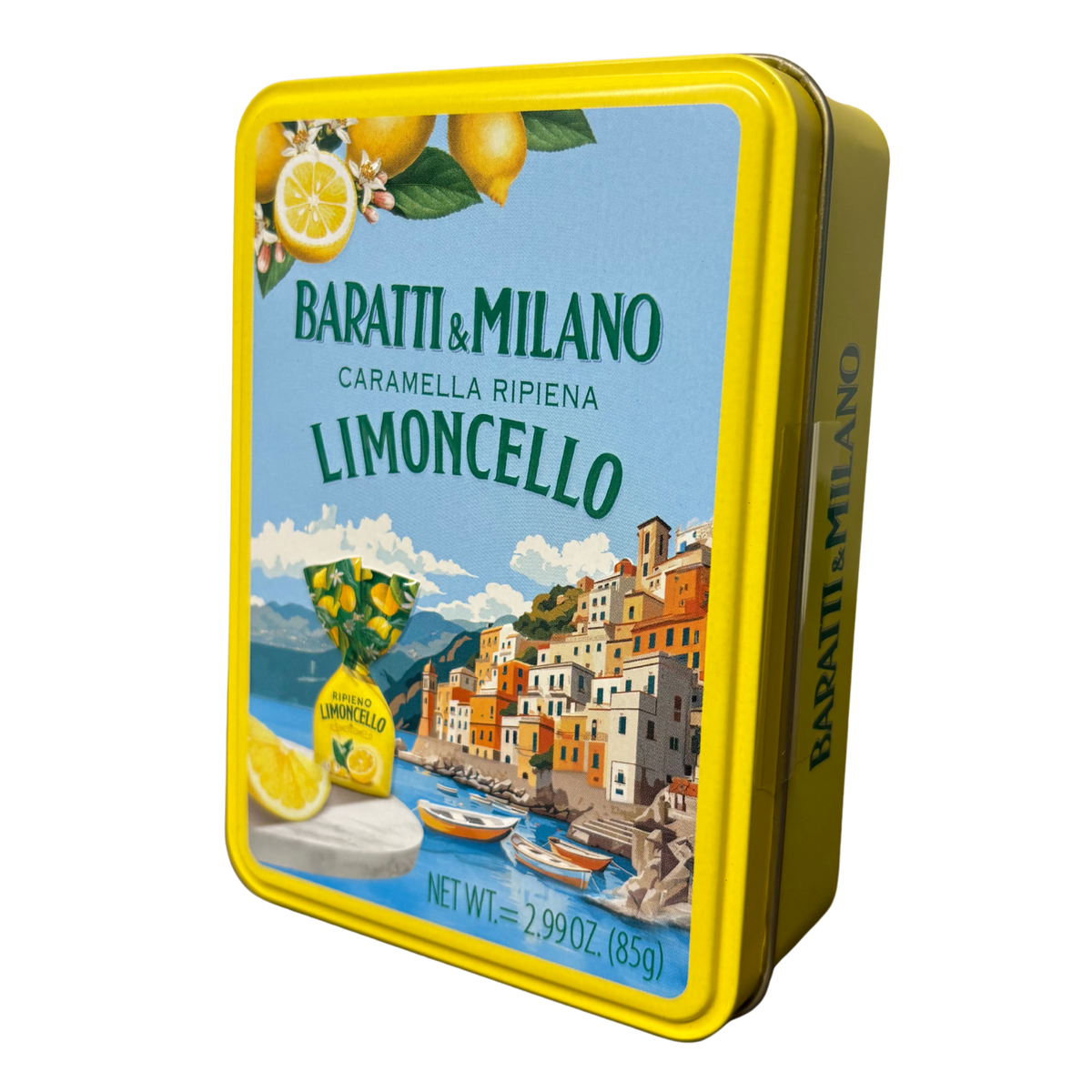 Baratti & Milano - Limoncello Sweets Tin 85g