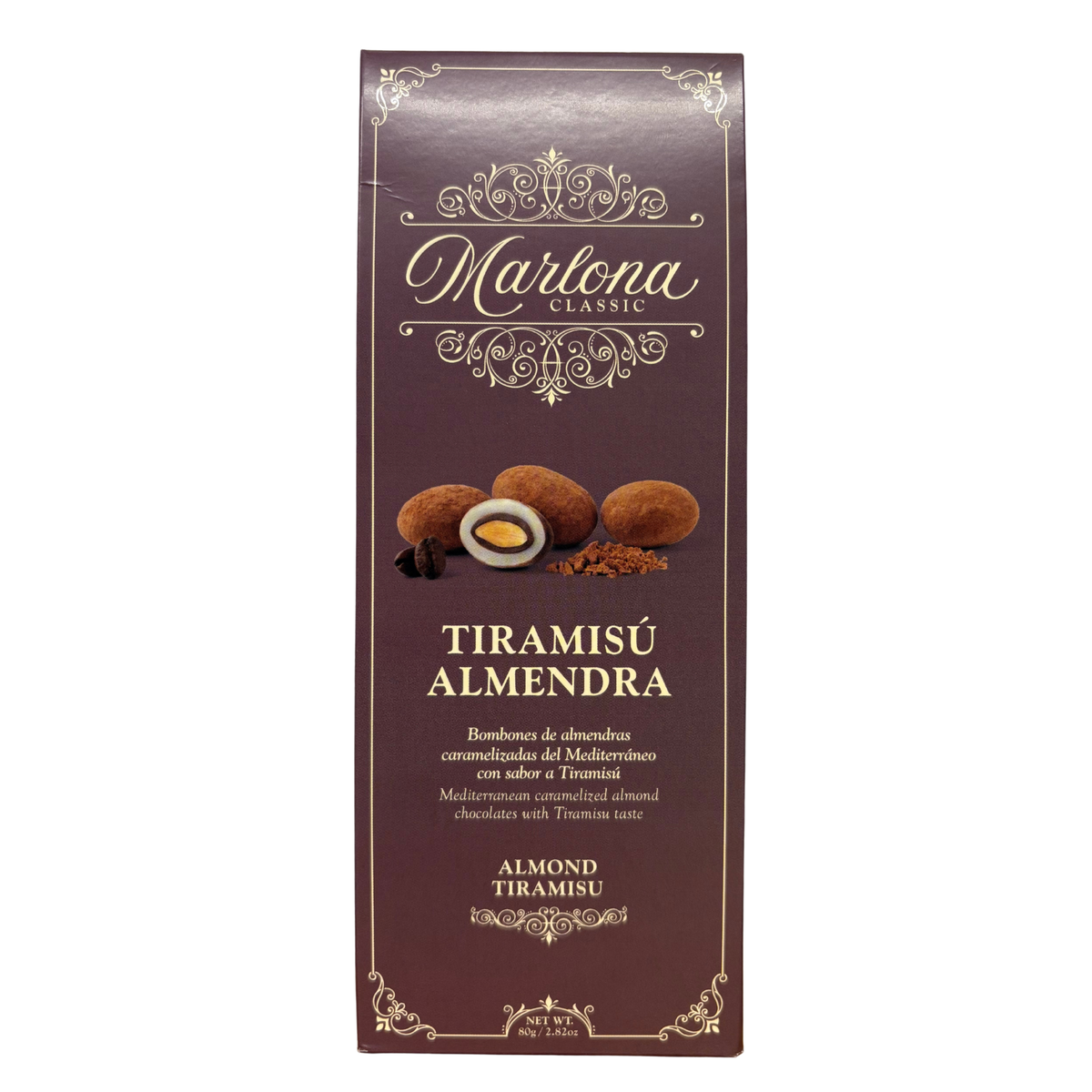 Marlonas - Tiramisu & Chocolates Almonds 80g