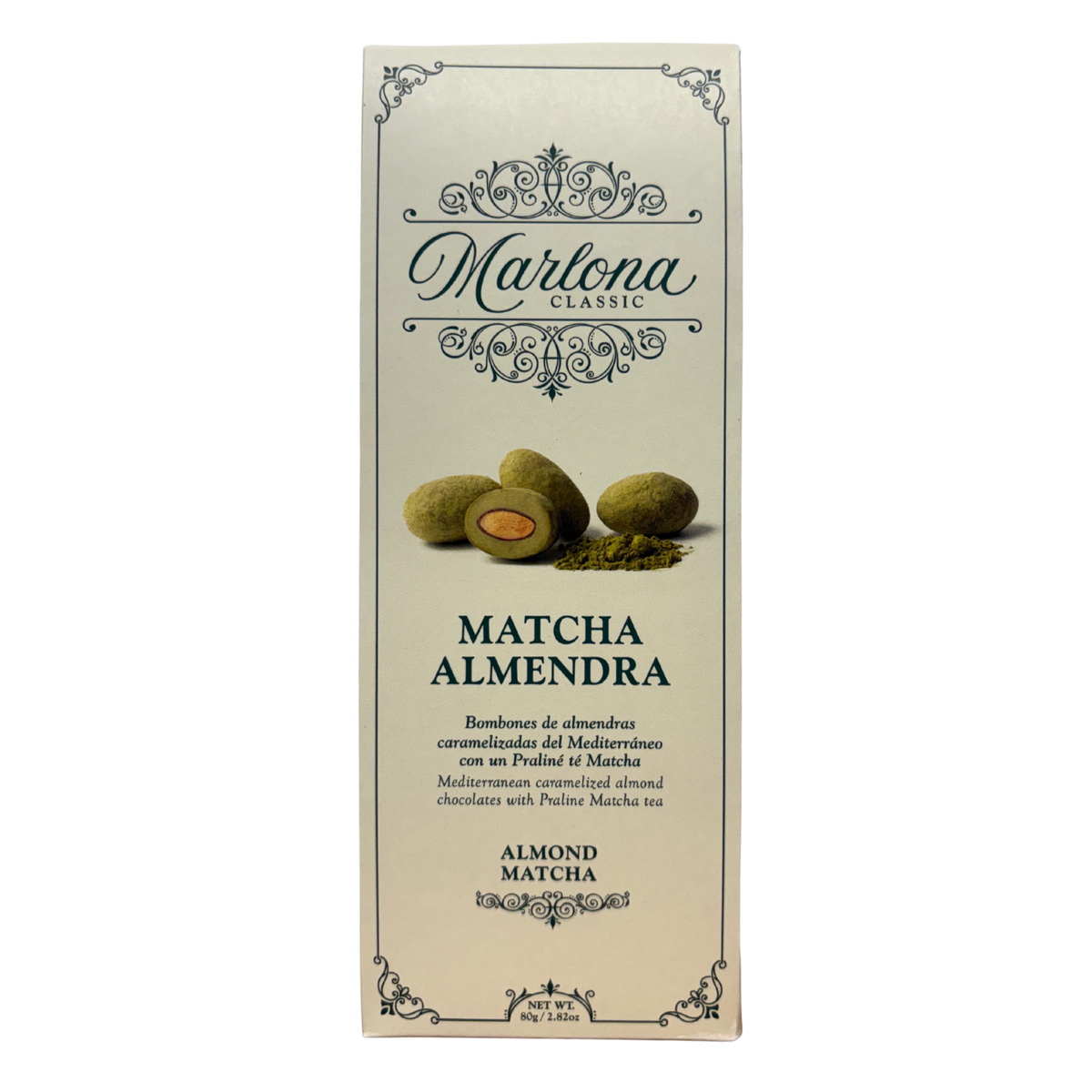 Marlonas - Matcha & Chocolate Almonds 80g