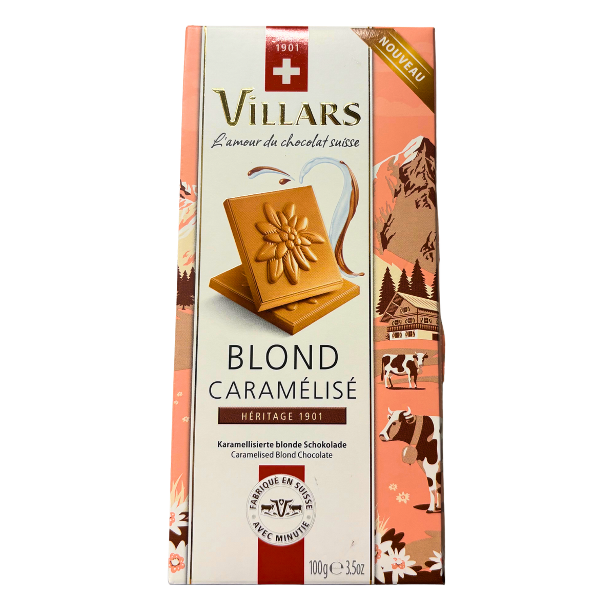 Villars - Caramelised Blond Chocolate 100g