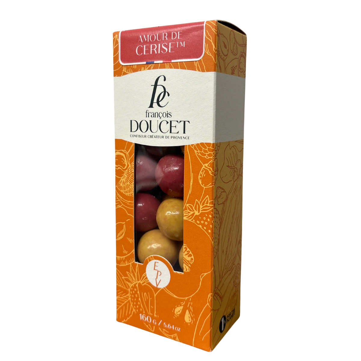 Francois Doucet - Gianduja & Cherry White Choc 160g