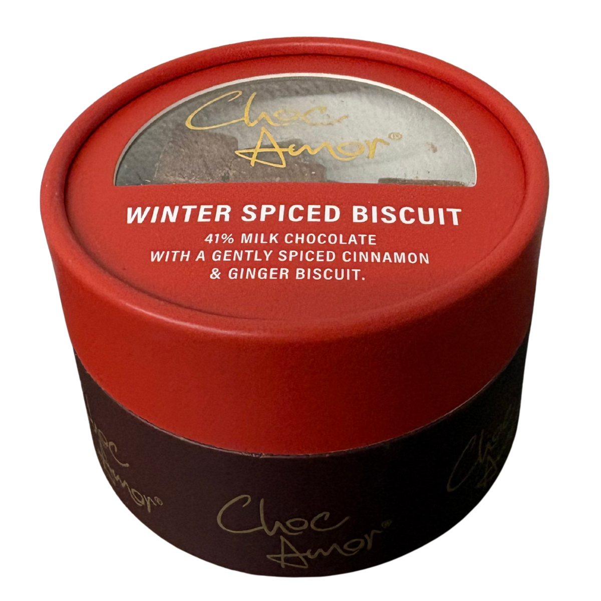 Choc Amor - Winter Spiced Biscuit Tub 150g