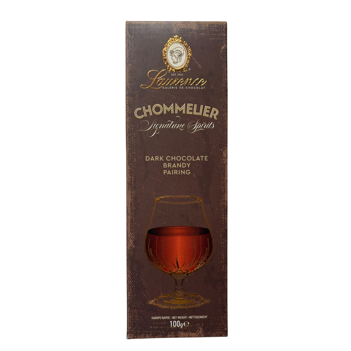 Laurence Chommelier - Dark Chocolate Brandy Pairing 100g