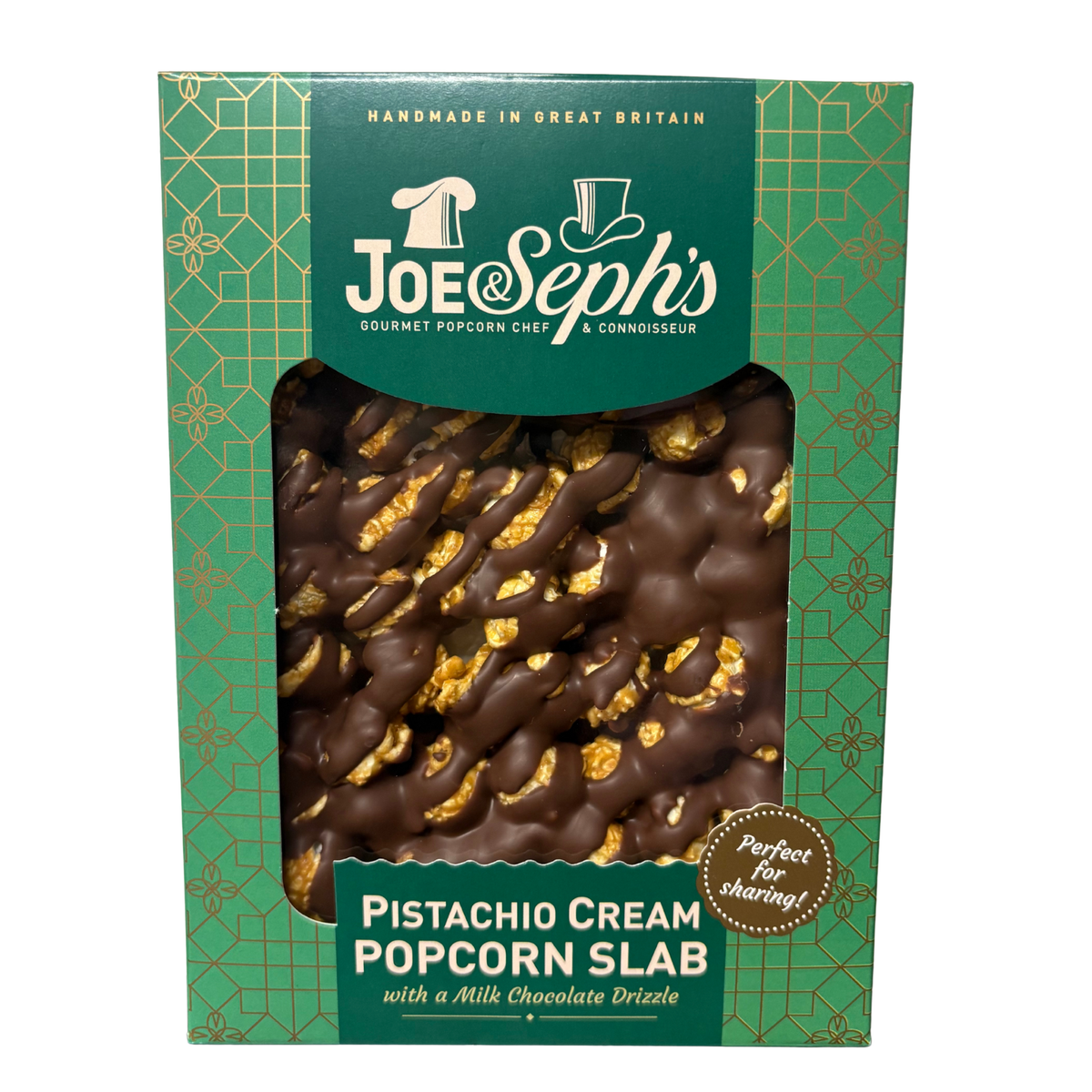 Joe & Seph's - Pistachio Cream Popcorn Slab 115g