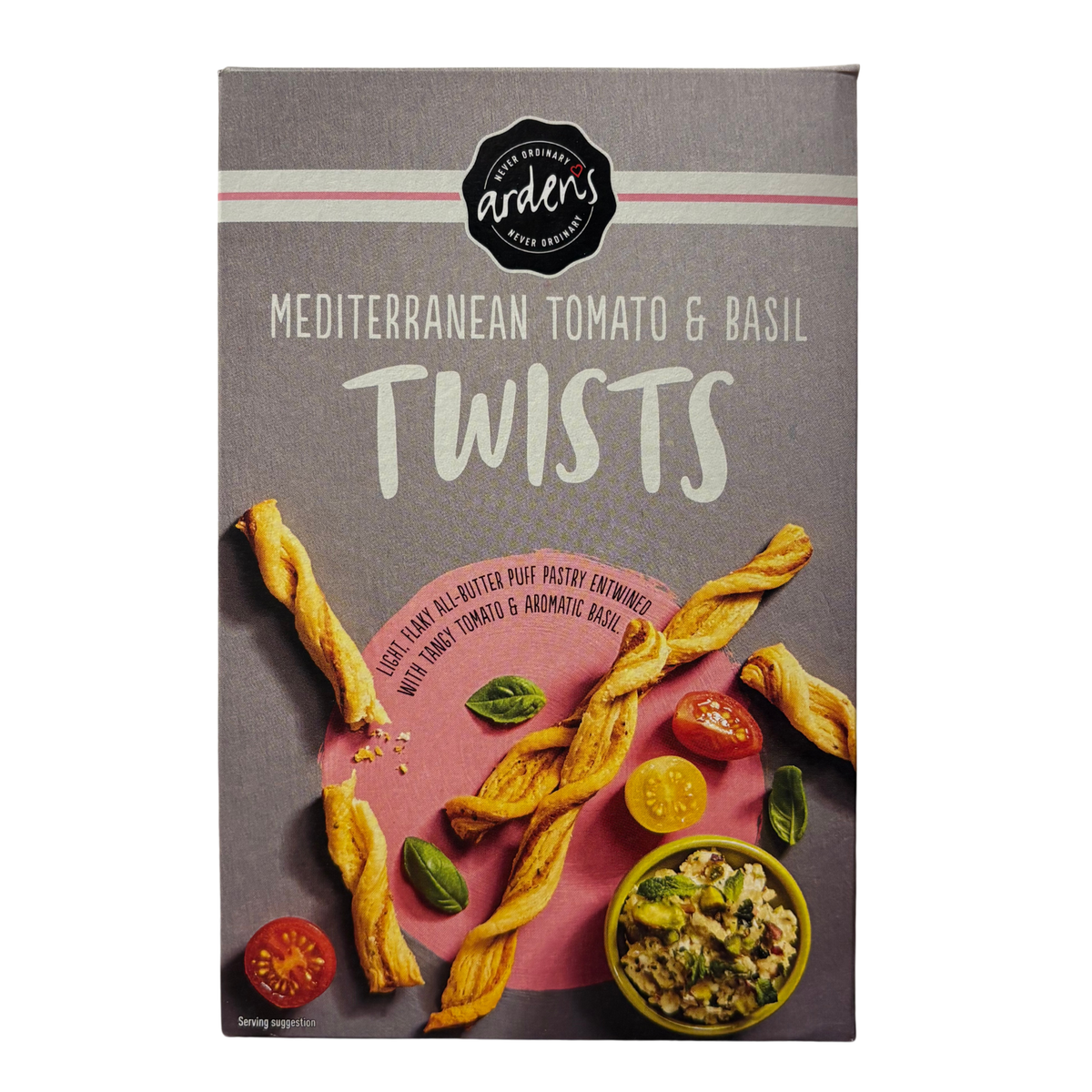 Arden's - Mediterranean Tomato & Basil Twists 100g