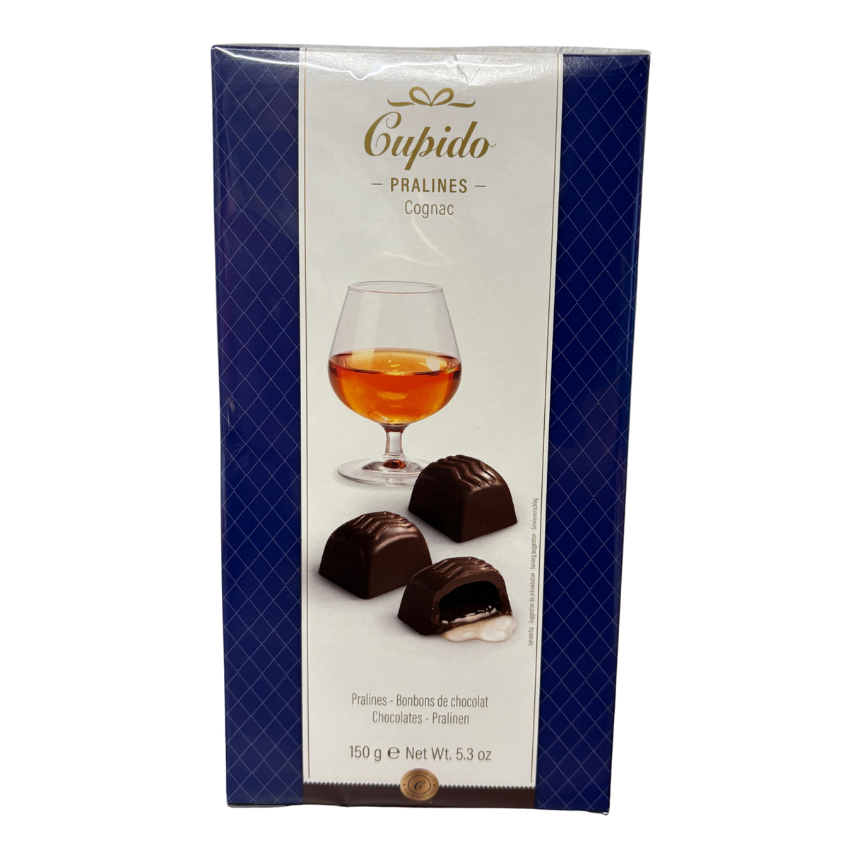 Cupido - Chocolate Cognac Pralines 150g