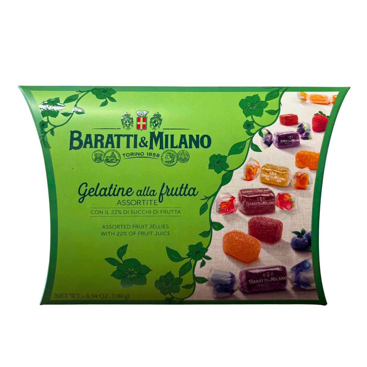 Baratti & Milano - Assorted Fruit Jellies 180g