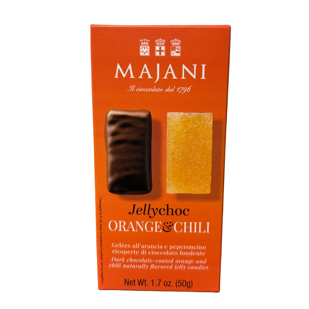 Majani - Jellychoc Orange & Chilli 50g